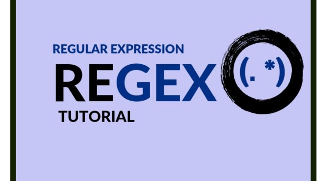 Regular Expressions Tutorial