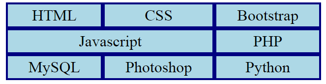 CSS show grid column