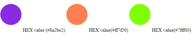 hex value