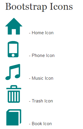 Bootstrap Icons