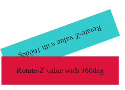 Transform 3D Rotate Z Method