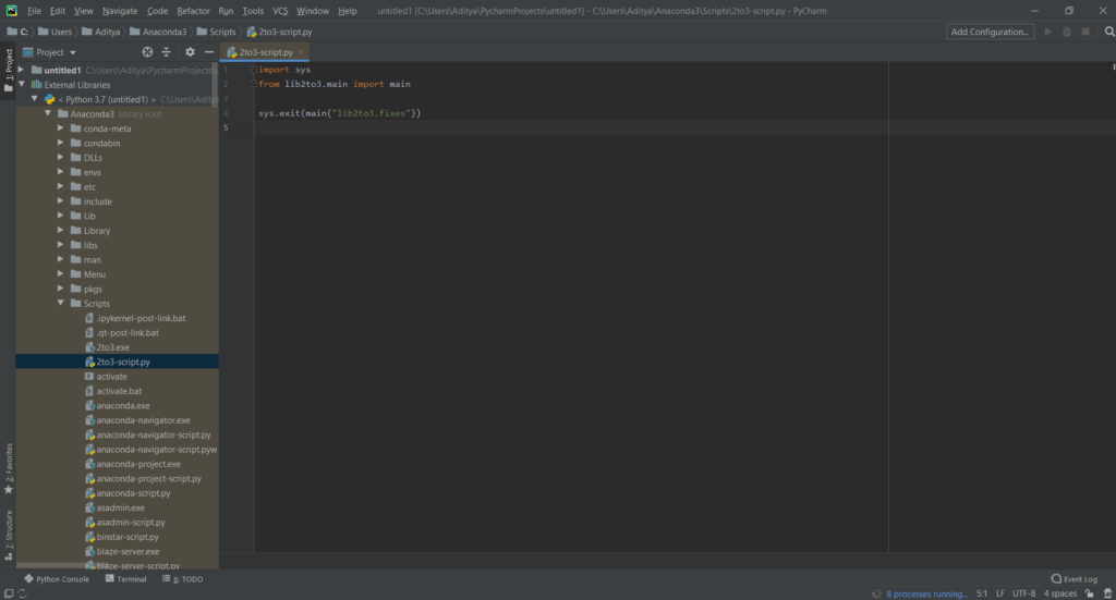 Pycharm Python IDE