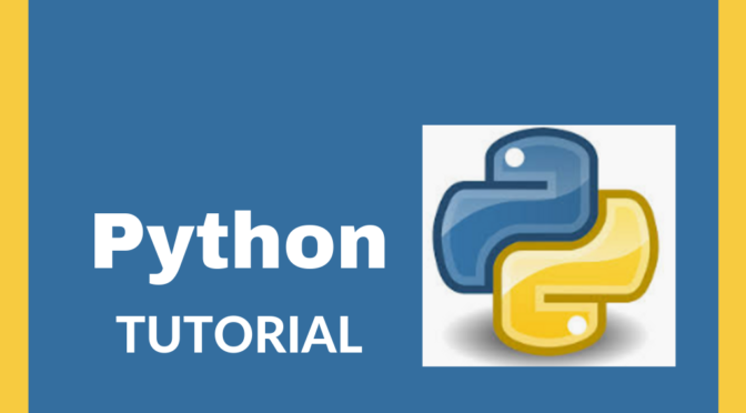 Python Tutorial