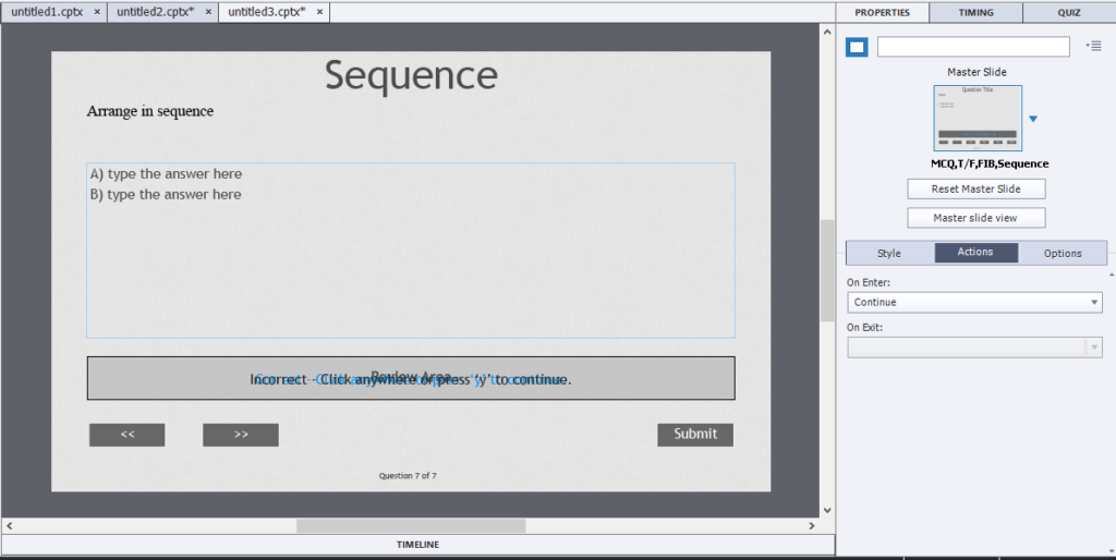 Adobe Captivate Sequence - TutorialBrain