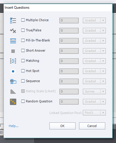 Adobe Captivate Insert Questions - TutorialBrain