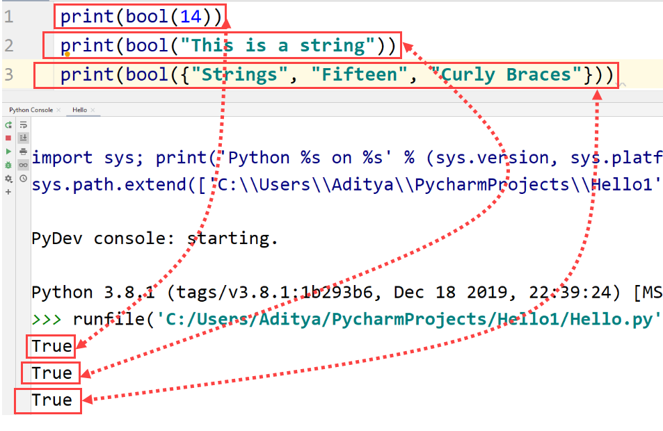 Python bool() function