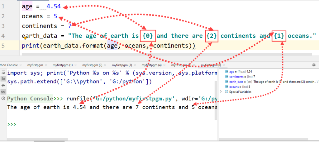 Python string indexing