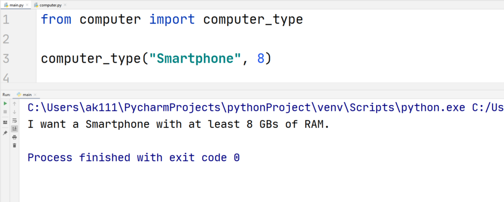 Python import specific functions