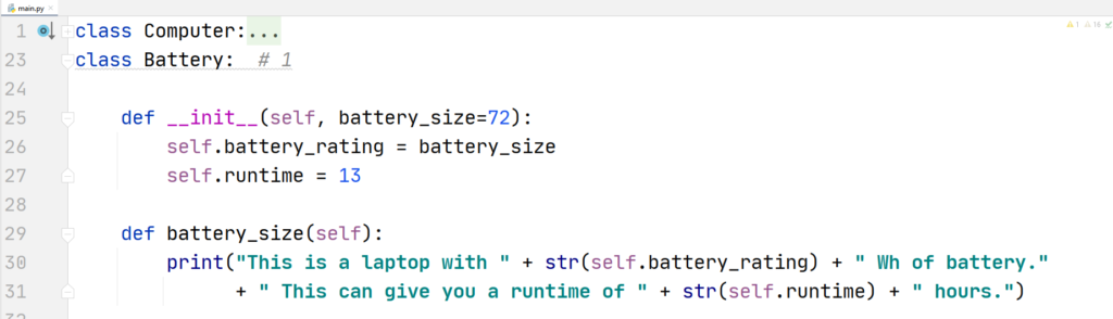 Python instances attributes