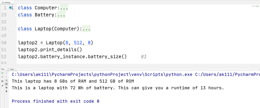 Python instances attributes