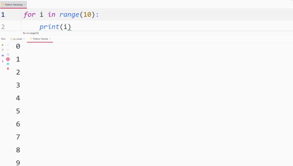 Python range function