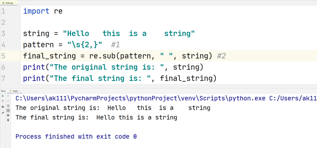 Python Regex-Functions in the re Module-sub