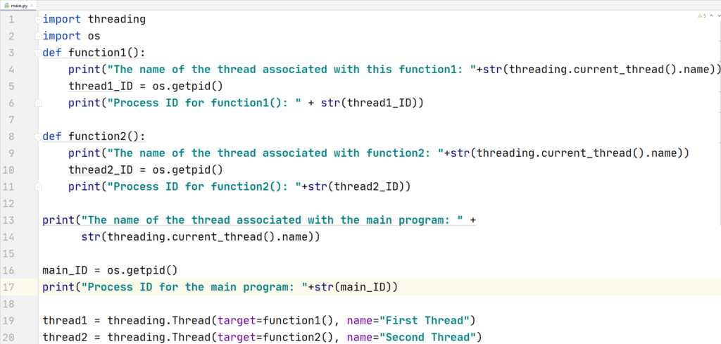 Python Multithreading - Python Multithreading Example