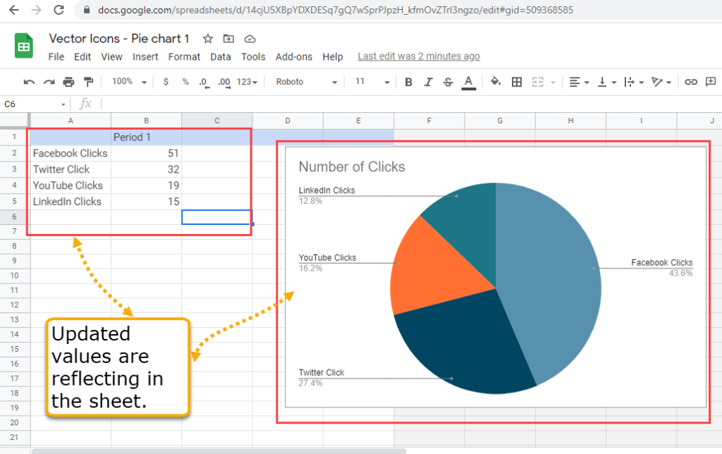 Google slides post update google sheets