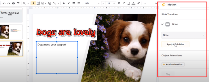 Google Slides - Tips and Tricks — TutorialBrain